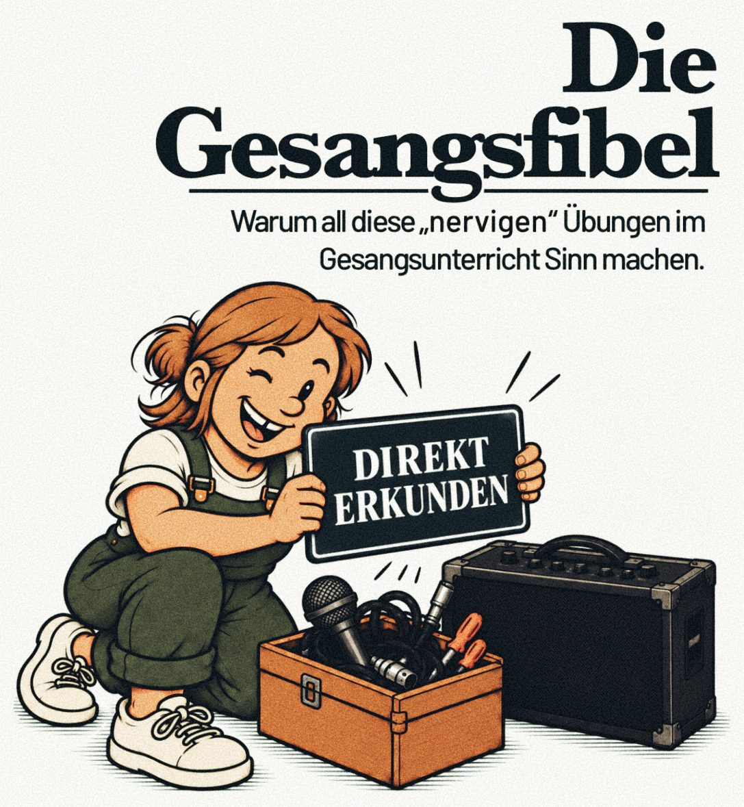 Die Gesangsfibel – Wissen, Hintergründe und Übungen zur Stimmbildung. Direkt erkunden.