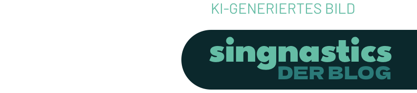 KI-generiertes Bild – singnastics Der Blog